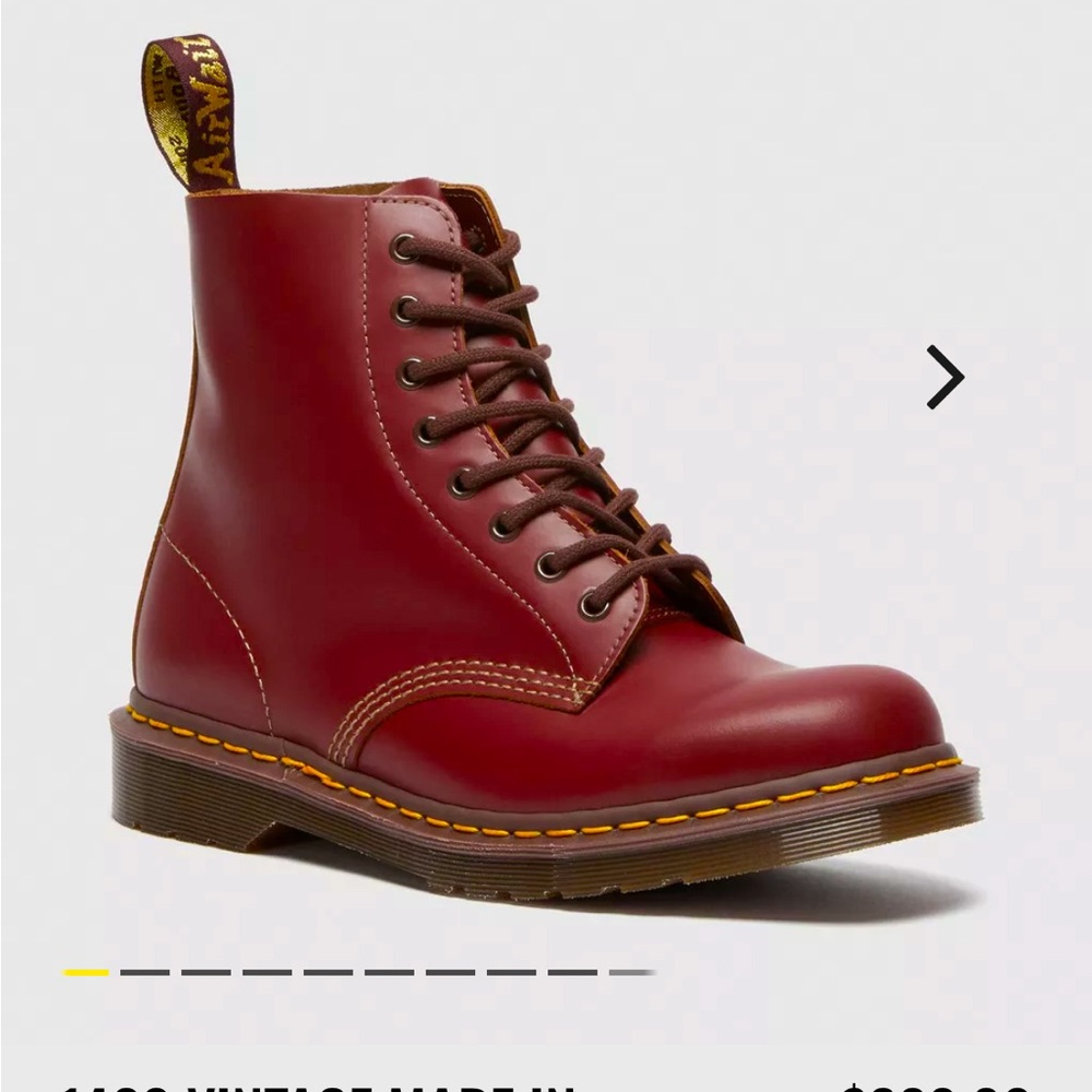 1460 UK Oxblood Dr. Martens. UK size 8